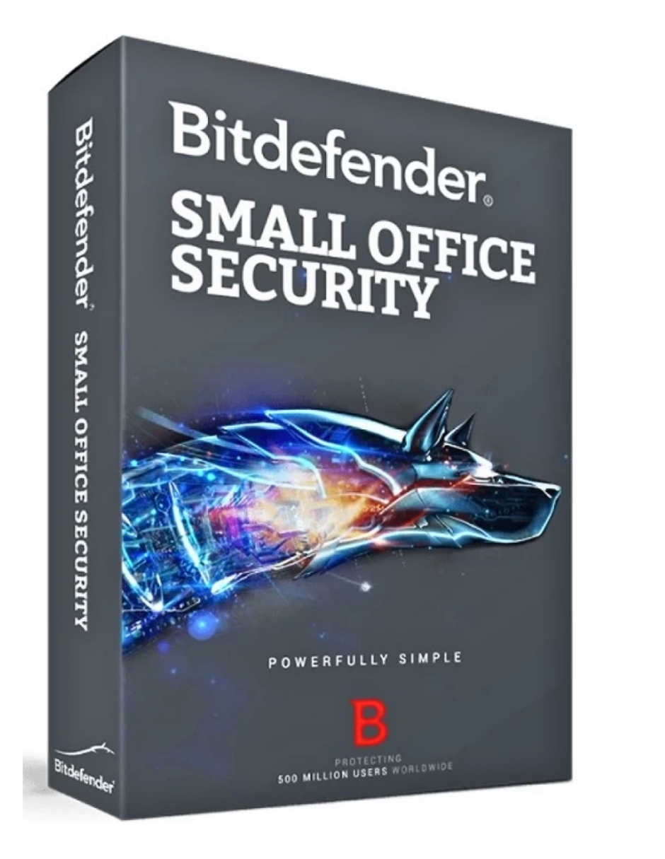 Antivirus BITDEFENDER Small Office Security – 5 usuarios.