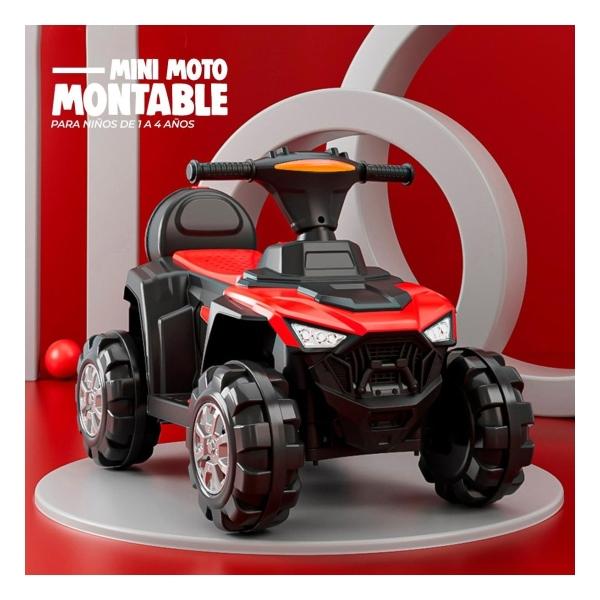 Cuatrimoto Eléctrica De Juguete Para Niño Roja 41414	