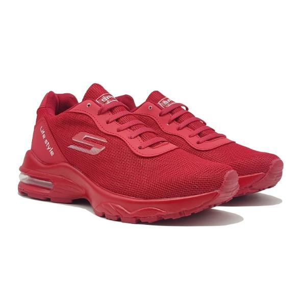 Tenis Spook 1040 Rojos Mujer Gym Ejercicio Válvula Running Deportivos