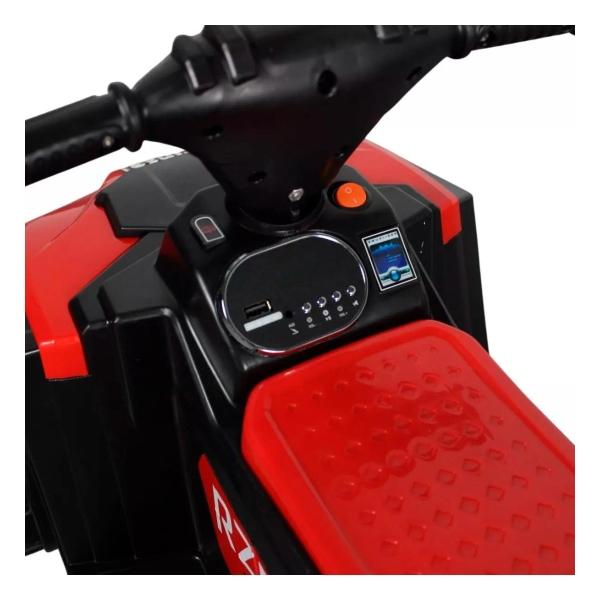 Cuatrimoto Eléctrica De Juguete Para Niño Roja 41414	