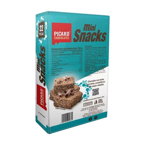 Picard Mini Snacks de Amaranto con Chocolate sin Azúcar 330 g