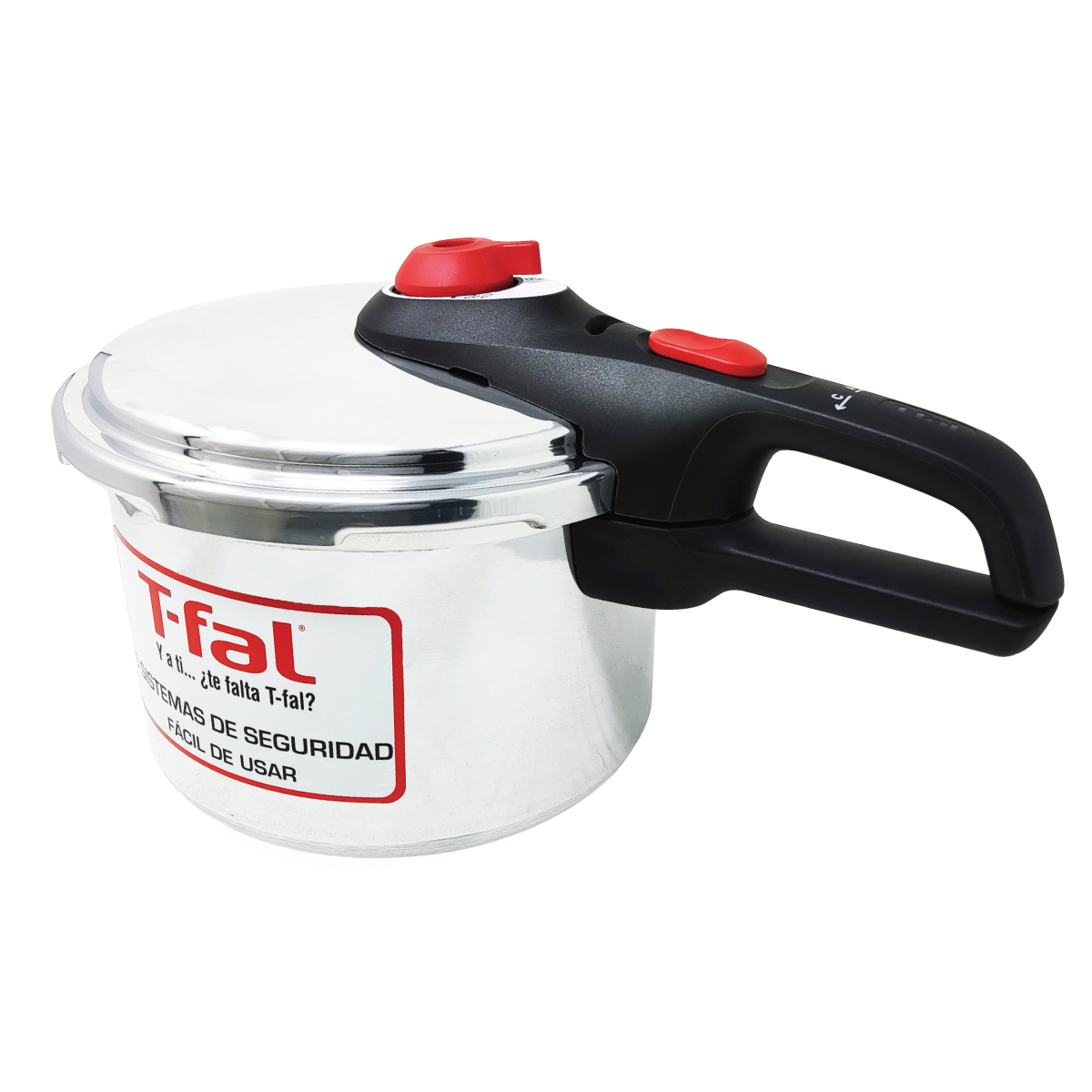 Olla De Presión Secure 6 Qt (5.7 L) Aluminio T-fal P2614632.