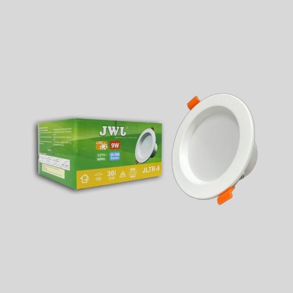 LAMPARA LED DE EMPOTRAR 9W PARA BOTE INTEGRAL DE 10CM LUZ BLANCA MARCA JWJ
