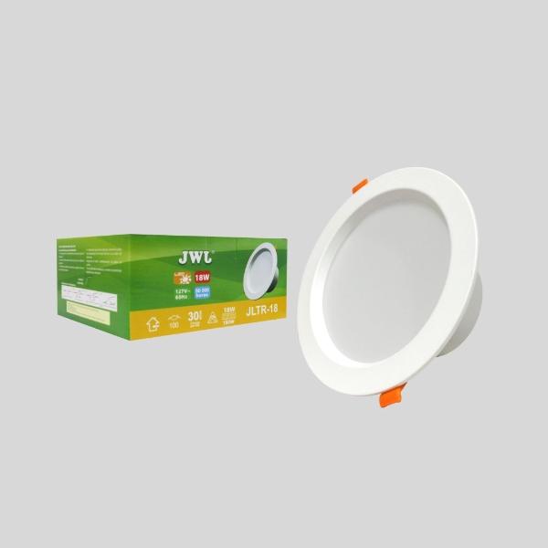 LAMPARA LED DE EMPOTRAR 18W PARA BOTE INTEGRAL DE 14CM LUZ NEUTRA MARCA JWJ