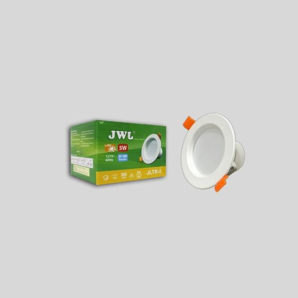 LAMPARA LED DE EMPOTRAR 5W PARA BOTE INTEGRAL DE 8CM LUZ NEUTRA MARCA JWJ