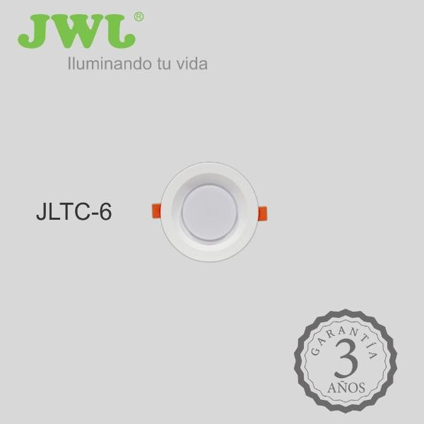 LAMPARA LED DE EMPOTRAR 6W PARA BOTE INTEGRAL DE 8CM LUZ BLANCA MARCA JWJ