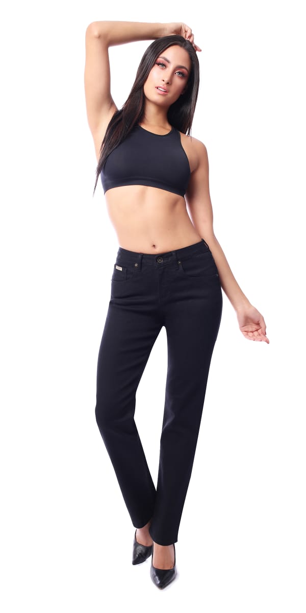 Jeans Dayana Mezclilla Stretch Cintura Alta 009