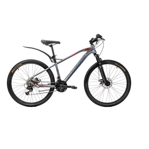 BICICLETA MERCURIO KAIZER MTB R26 SHIMANO 21V GRAFITO ENDY16.