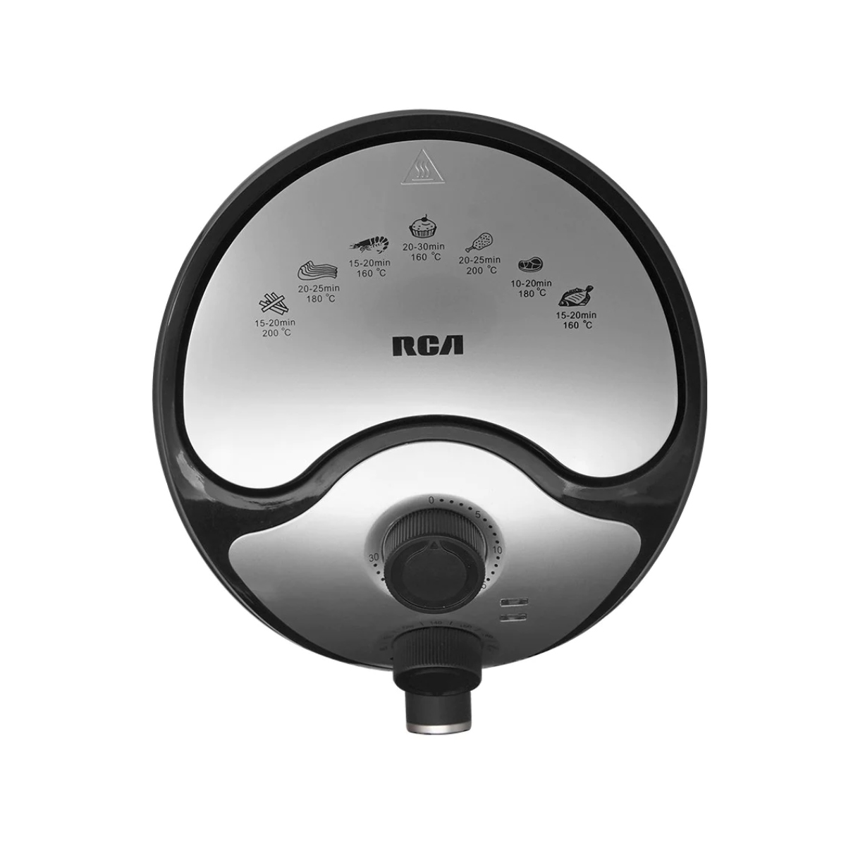 FREIDORA DE AIRE RCA RC-105 3.5 LTS NEGRO ALBY3