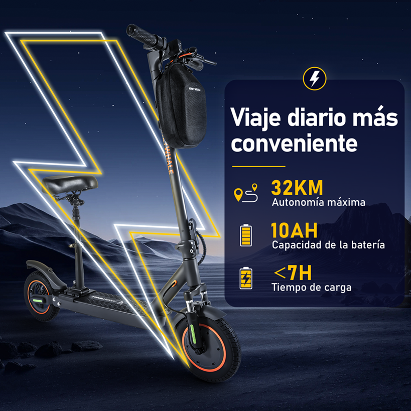 Scooter eléctrico Honey Whale M2 Max-b .