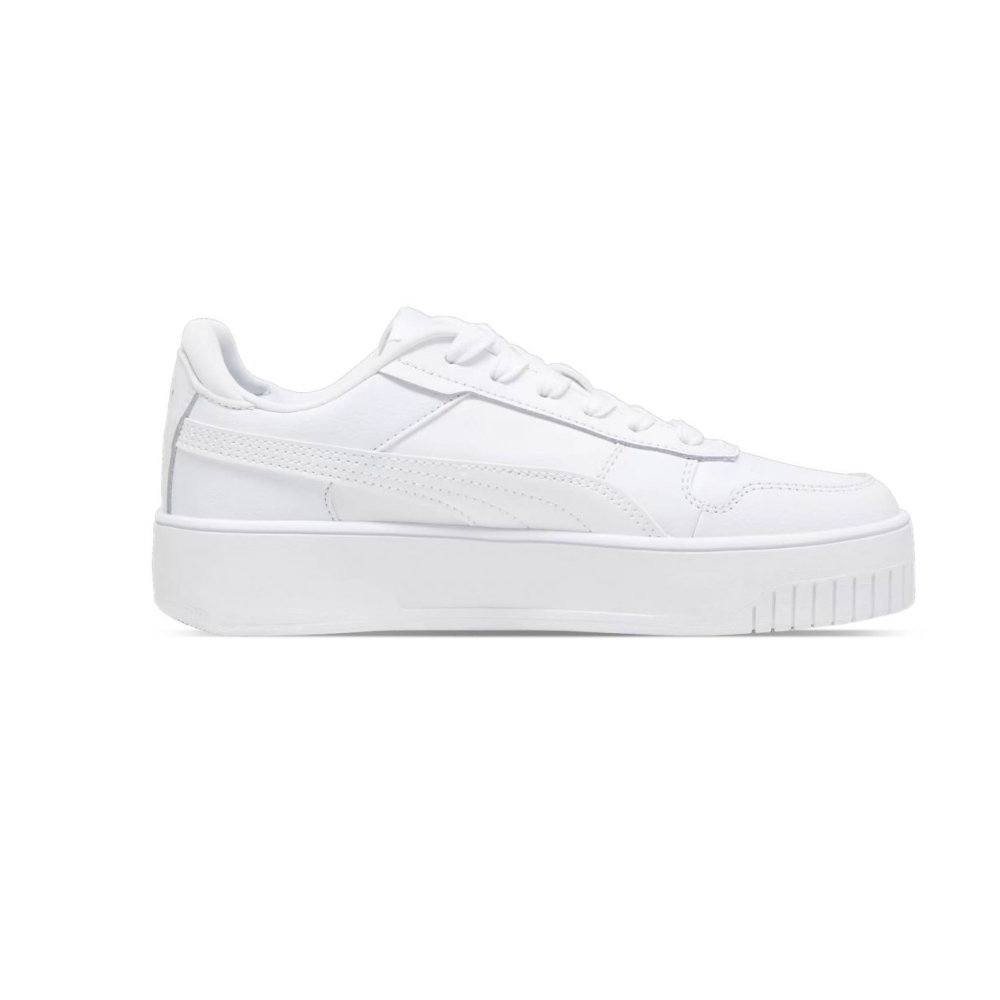 Tenis Puma Carina Street Jr Blanco para Mujer 393846 01.