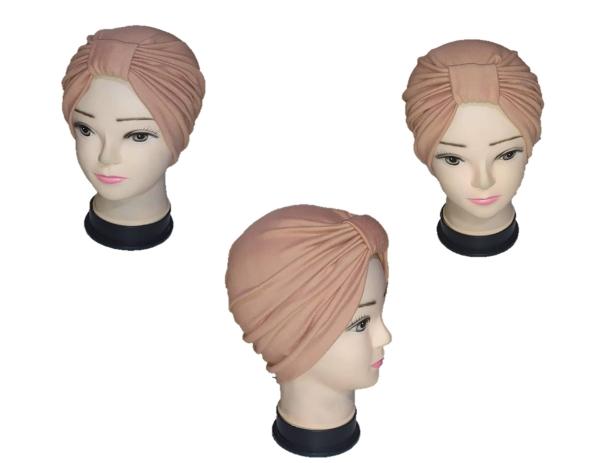 Gorros para Dama tipo turbantes algodón seda (pack 4 piezas). Oncologicos, alopecia, de moda, quirúrgico..