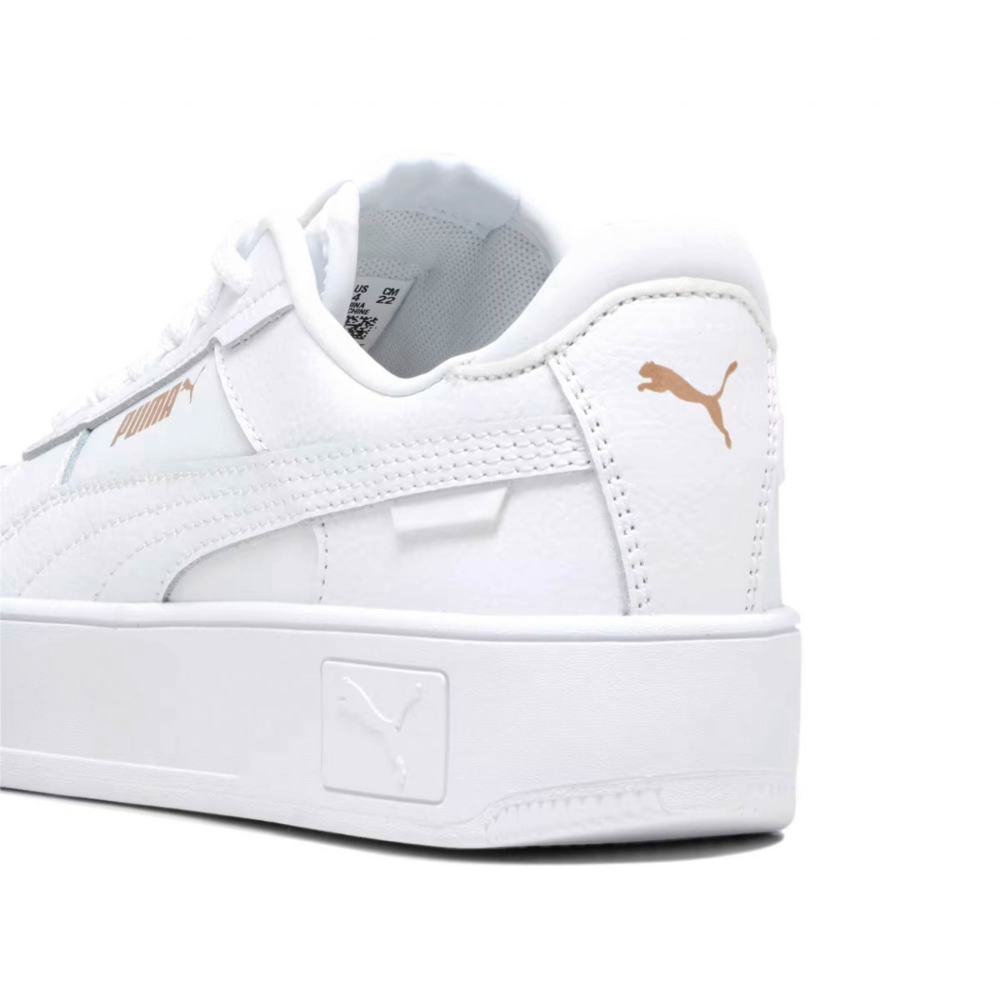 Tenis Puma Carina Street Jr Blanco para Mujer 393846 01.