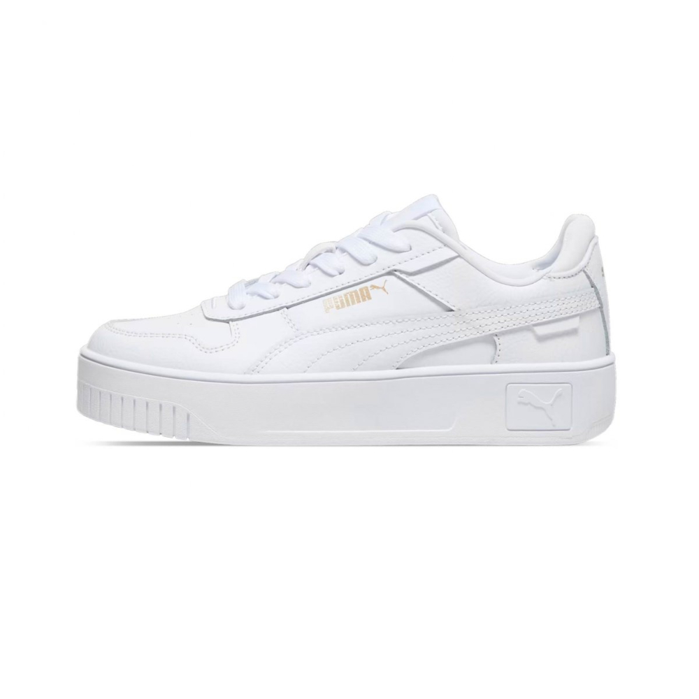 Tenis Puma Carina Street Jr Blanco para Mujer 393846 01.