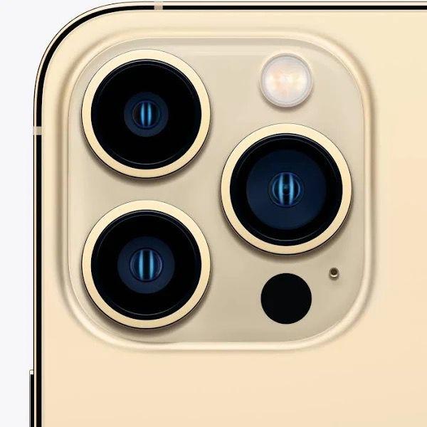 Apple iPhone 13 Pro Max Dorado 128GB Reacondicionado + Cubo.