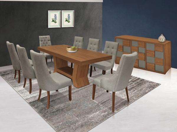 Antecomedor Nairobi 8 sillas 