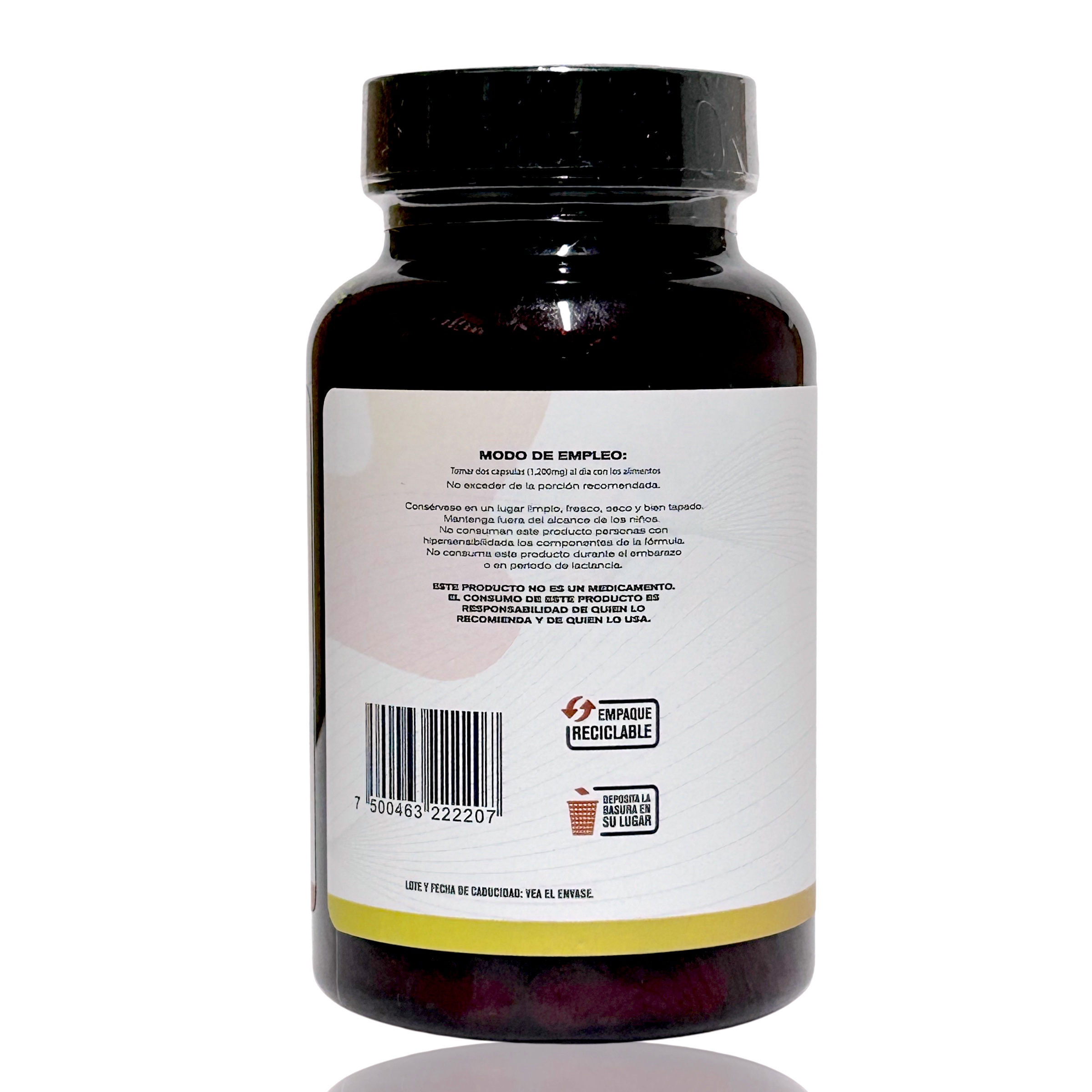 Curcumina Cúrcuma y Pimienta 60 cápsulas 