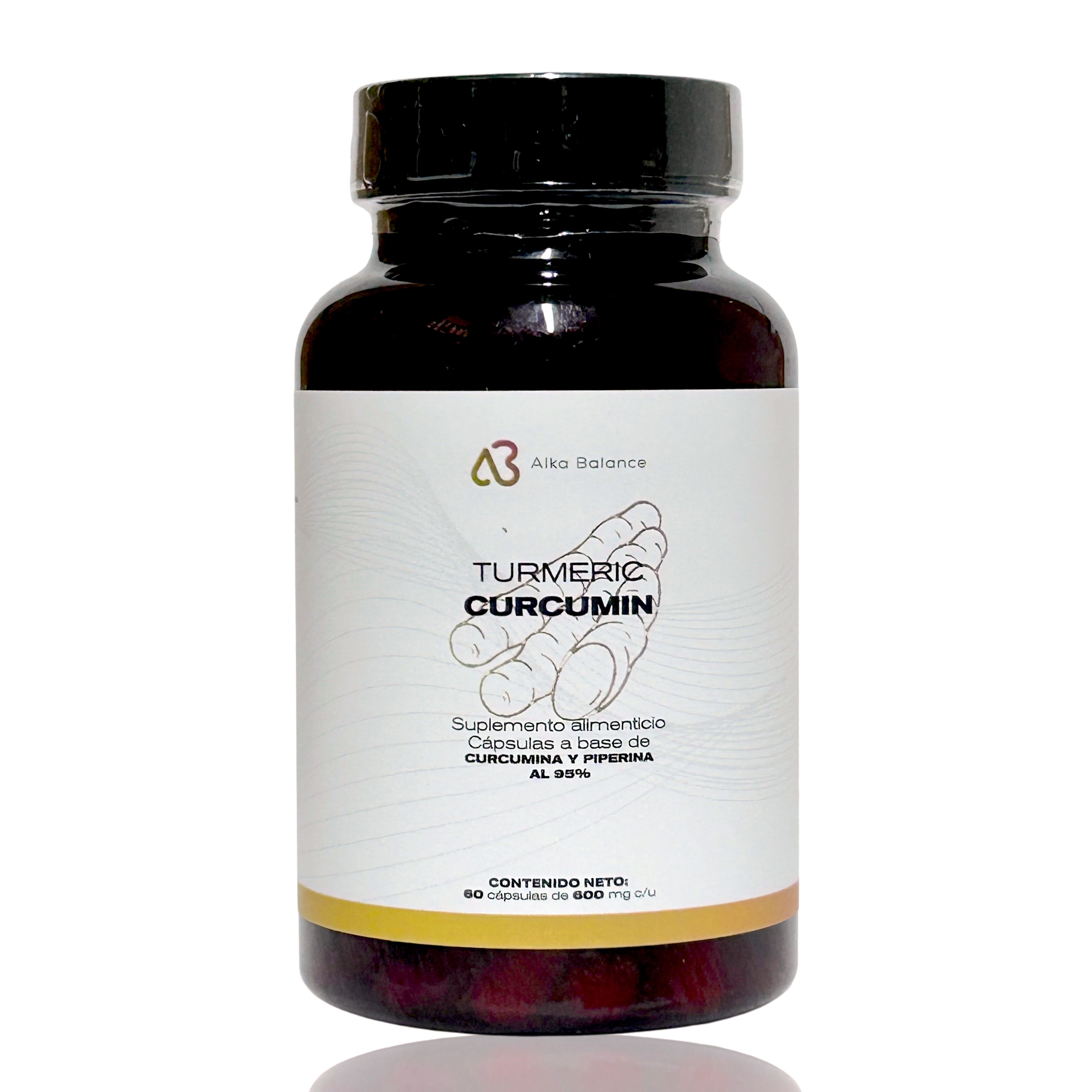 Curcumina Cúrcuma y Pimienta 60 cápsulas 