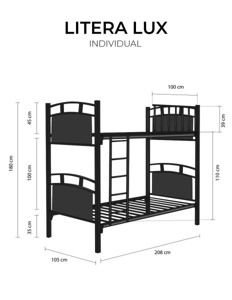Litera 2 Niveles Individual Luxemburgo