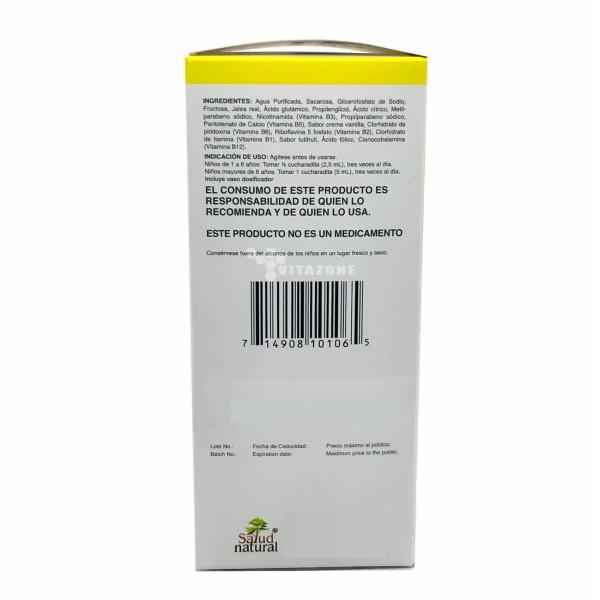 Actikroll para niños glutamico jalea real vitaminas 250 ml 