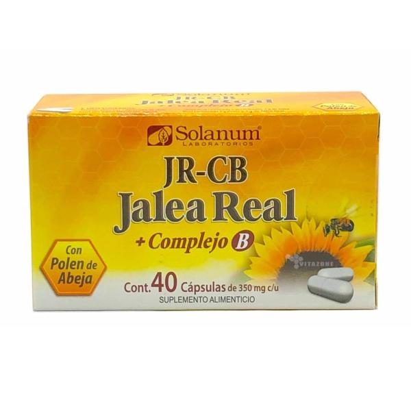 Jalea real Complejo B 40 cápsulas Solanum Liofilizada 