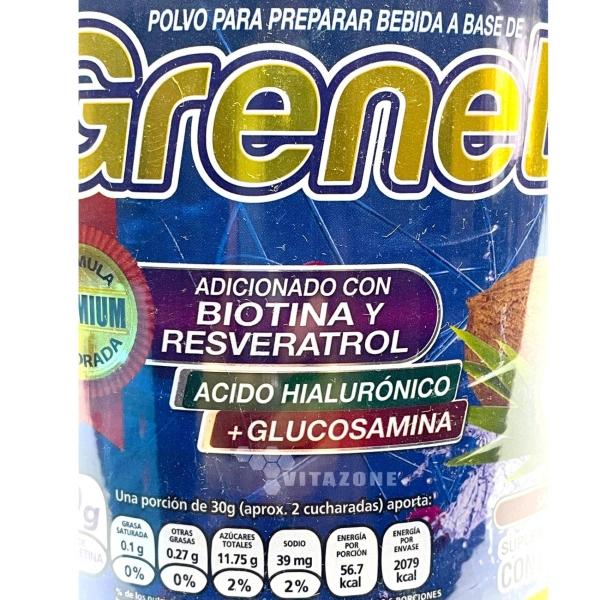 Grenetina Hidrolizada Biotina AHA Glucosamina Coco 1.1 kg 