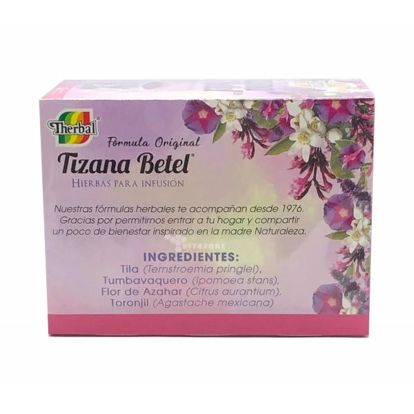 Tizana Betel 36 sobres Therbal Tila Flor de Azahar Torojil 
