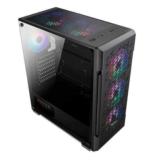 Gabinete Xzeal XZ135  sin Fuente Negro.