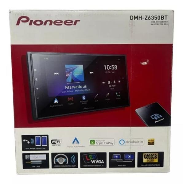 Autoestéreo con pantalla táctil de 6.8"  PIONEER DMH Z6350BT