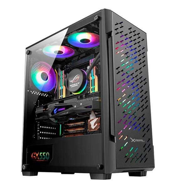 Gabinete Xzeal XZ135  sin Fuente Negro.