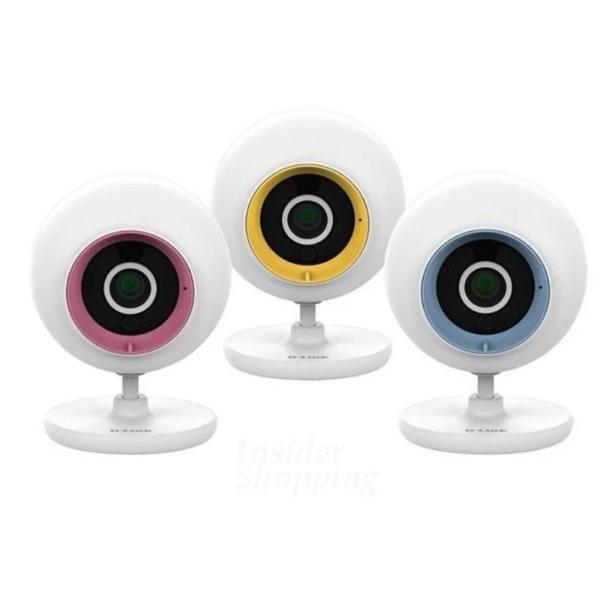 Cámara Baby Cam tipo domo D-LINK DCS-825L Wifi Portatil Inalambrica Vision Nocturna Interior