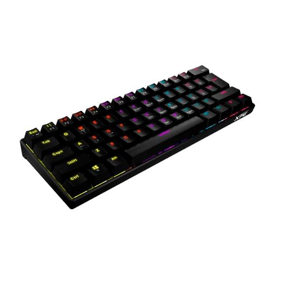 Teclado Gamer Xpg Summoner Mini SUMMONERMINI61BL-BKCES Rgb Negro