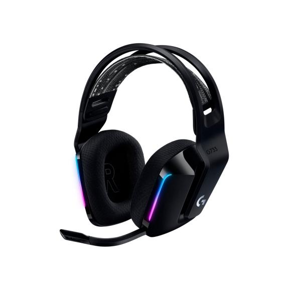 Audífonos Gamer Logitech G733 7.1 PS4/PC USB Inalámbrico RGB Negro