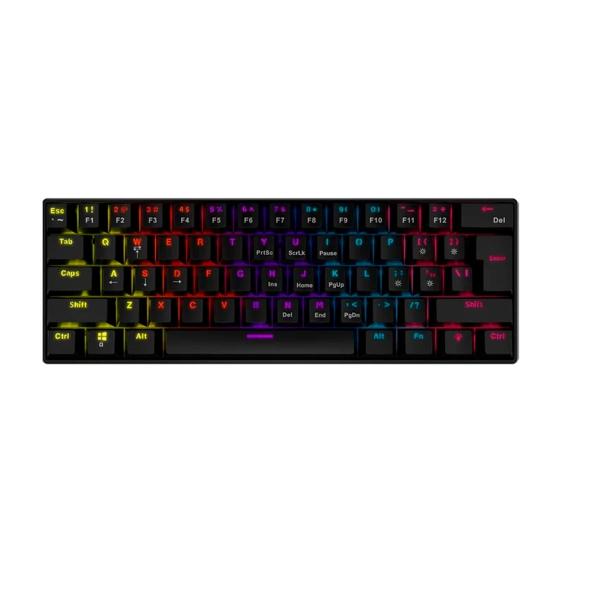 Teclado Gamer Xpg Summoner Mini SUMMONERMINI61BL-BKCES Rgb Negro