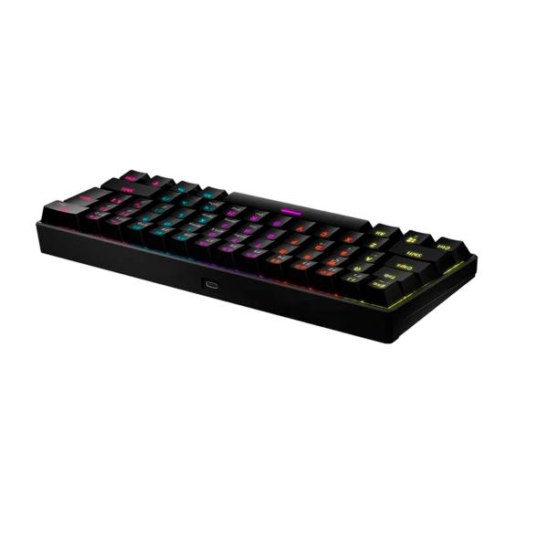 Teclado Gamer Xpg Summoner Mini SUMMONERMINI61BL-BKCES Rgb Negro
