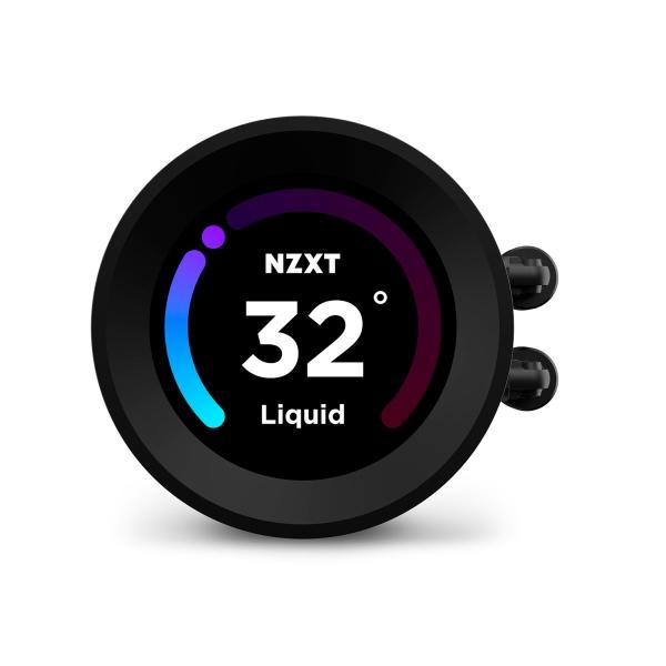 Enfriamiento Liquido NZXT KRAKEN 280 Elite 1500RPM 2x 140mm Negro.