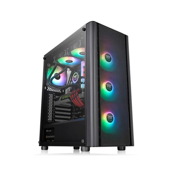 Gabinete Thermaltake V250 TG Air con Ventana Midi Tower ATX USB 3.0 sin Fuente ARGB.