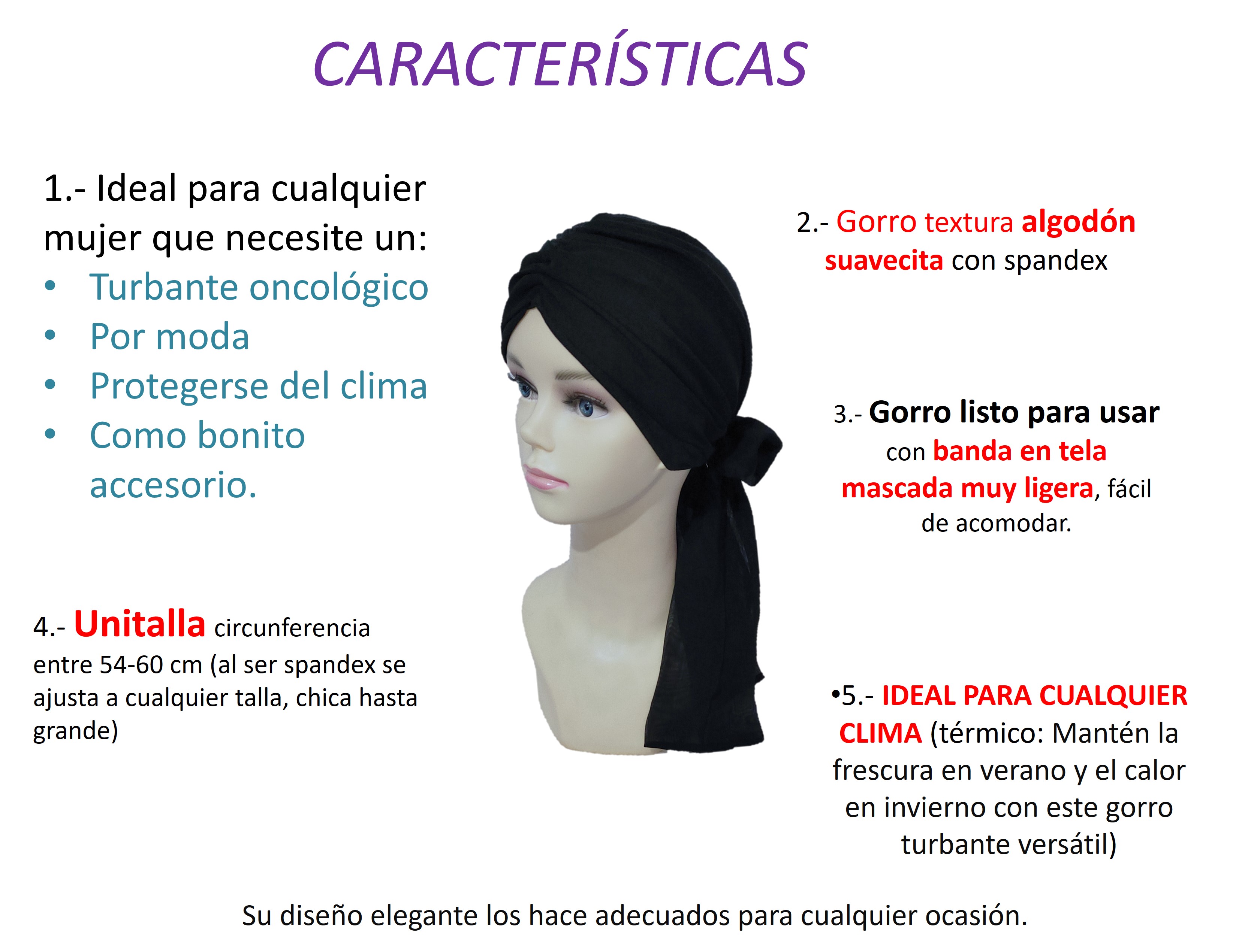 Gorros para Mujer tipo turbantes con banda de algodón seda (pack 2 piezas). Oncologicos, alopecia, restaurant, Moda.