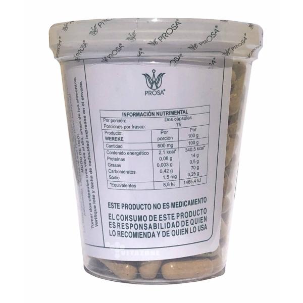 Wereke 150 cápsulas Prosa 