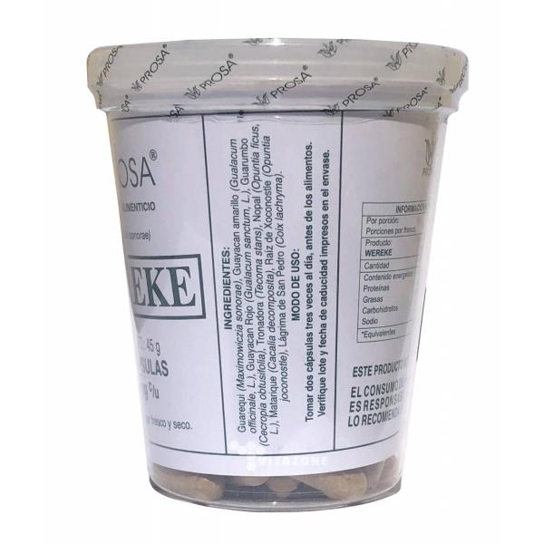 Wereke 150 cápsulas Prosa 