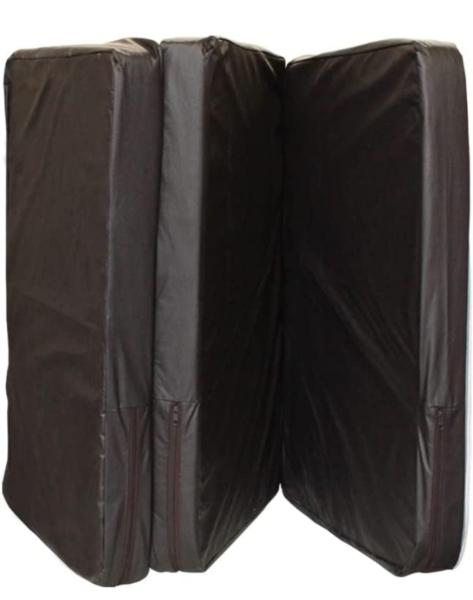 Colchon de hule espuma seccionado cama hospital