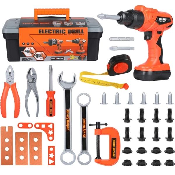 Juego de herramientas para niños didáctico con estuche 