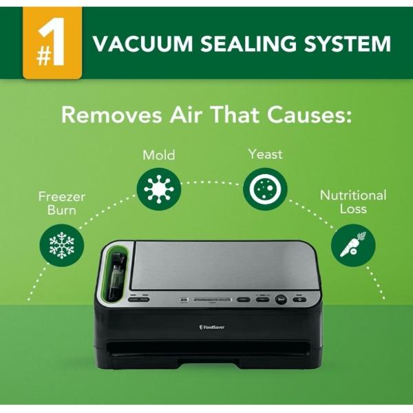 Máquina selladora al vacío foodsaver