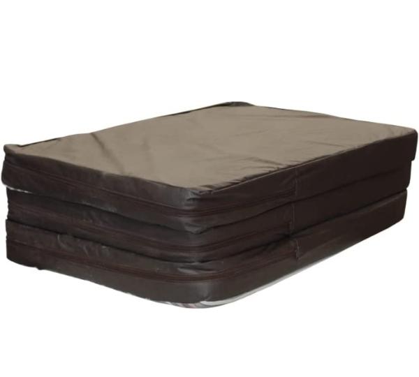 Colchon de hule espuma seccionado cama hospital