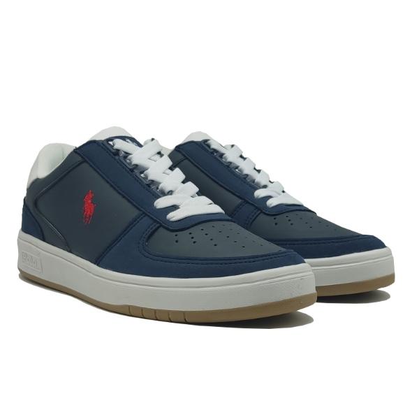 Tenis Polo Club 628 Azul Marino Blanco Hombre Caballero Casual Vestir 