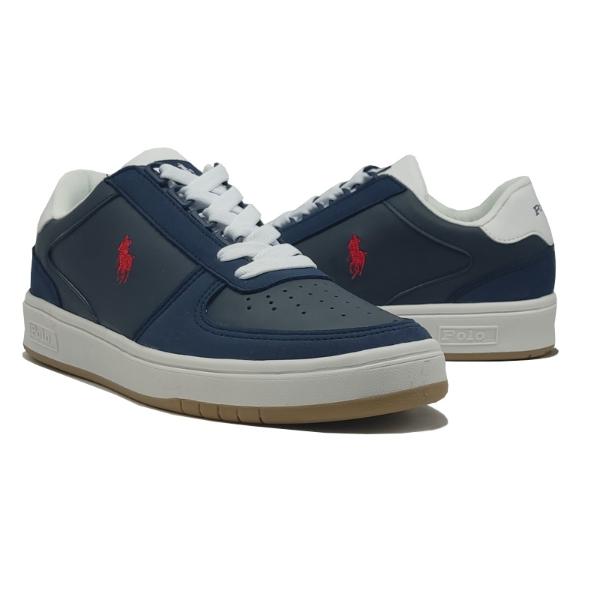 Tenis Polo Club 628 Azul Marino Blanco Hombre Caballero Casual Vestir 