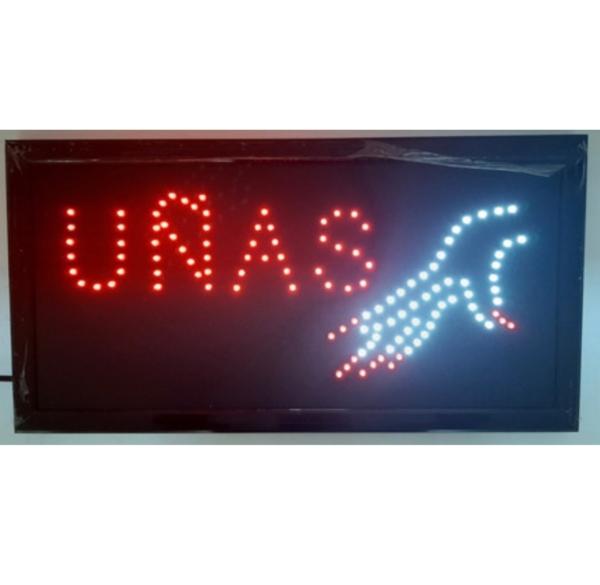 Letrero Led Uñas Anuncio Luminoso Para Negocio