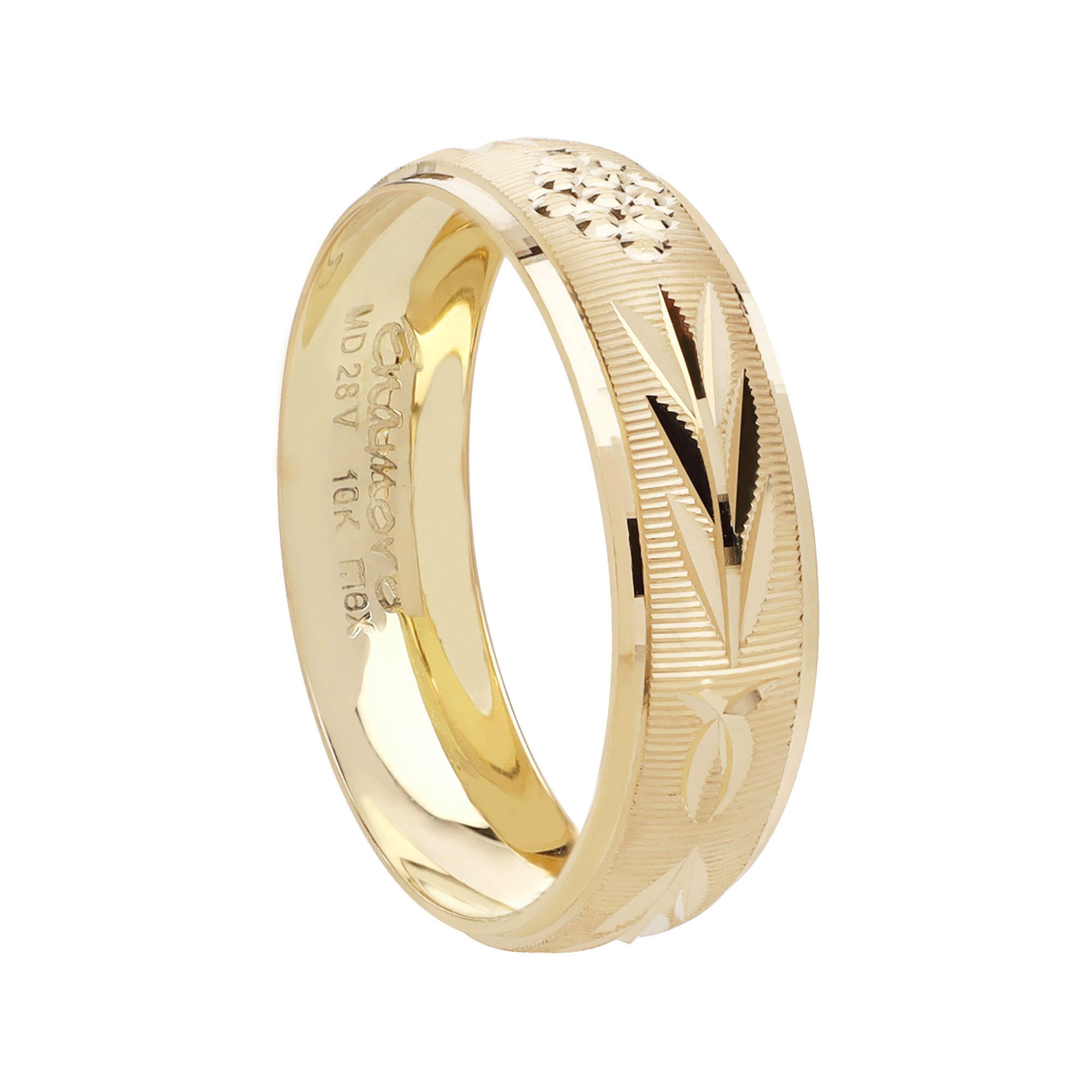 Argolla Matrimonio Oro 10K 6mm ARL08