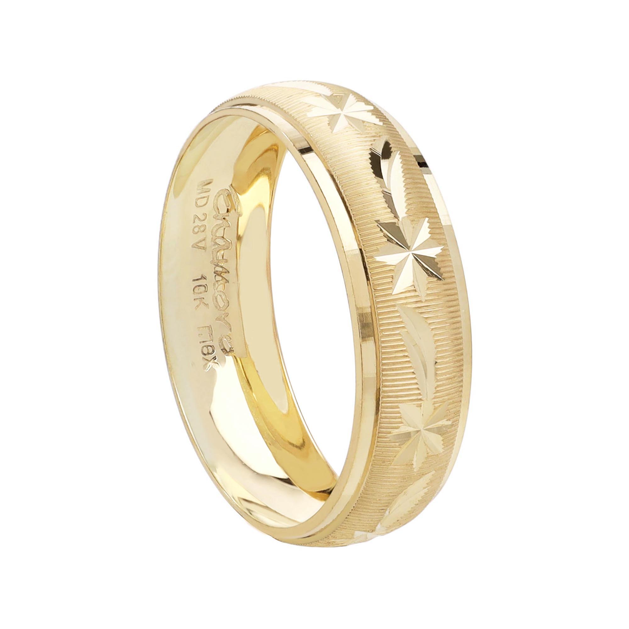 Argolla Matrimonio ORO 10K 6mm ARL10.