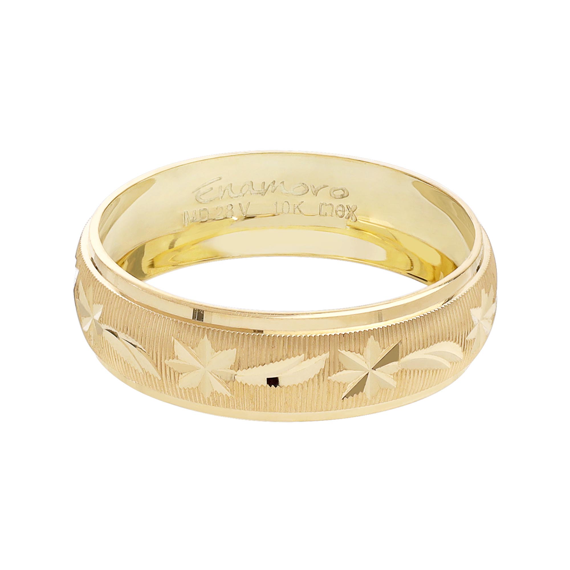 Argolla Matrimonio ORO 10K 6mm ARL10.